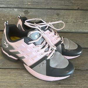 Women’s Gravity Defyer, Sz 10, Pink and Grey, Versoshock Trampoiline Technology
